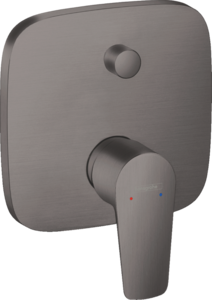 Изображение товара Смеситель для ванны и душа Hansgrohe Talis E, 71474340, тёмный графит матовый