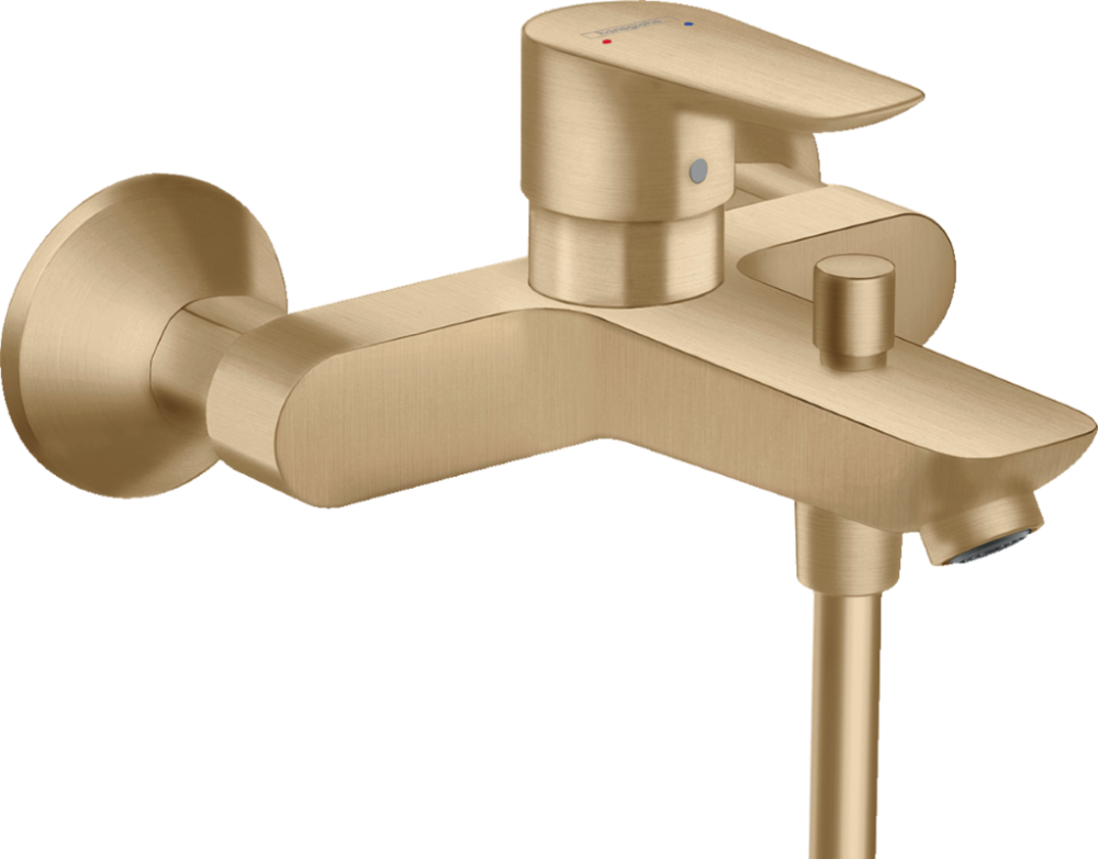 Изображение товара Смеситель для ванны и душа Hansgrohe Talis E, 71740140, шлифованная бронза