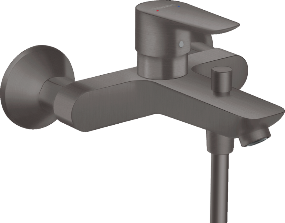 Изображение товара Смеситель для ванны и душа Hansgrohe Talis E, 71740340, тёмный графит матовый