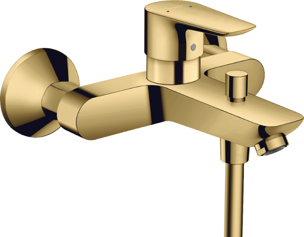 Изображение товара Смеситель для ванны и душа Hansgrohe Talis E, золото, 71740990