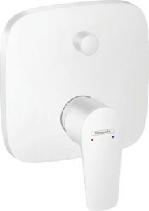 Изображение товара Смеситель для ванны/душа Hansgrohe Talis E 71745700 белый матовый