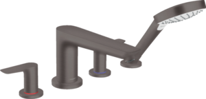 Изображение товара Смеситель для ванны и душа Hansgrohe Talis E, 71748340, тёмный графит