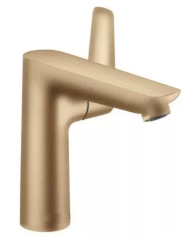 Изображение товара Смеситель для раковины Hansgrohe Talis E, 71754140, шлифованная бронза Изображение товара Смеситель для раковины Hansgrohe Talis E, 71754140, шлифованная бронза
