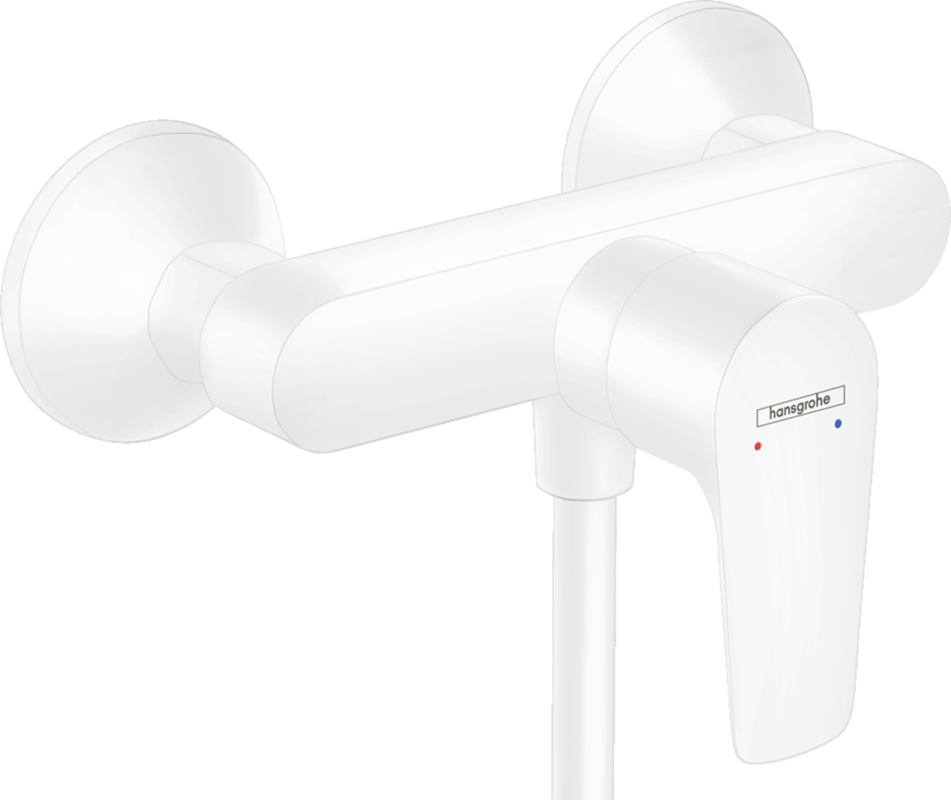 Изображение товара Смеситель для душа Hansgrohe Talis E, 71760700, белый матовый Изображение товара Смеситель для душа Hansgrohe Talis E, 71760700, белый матовый