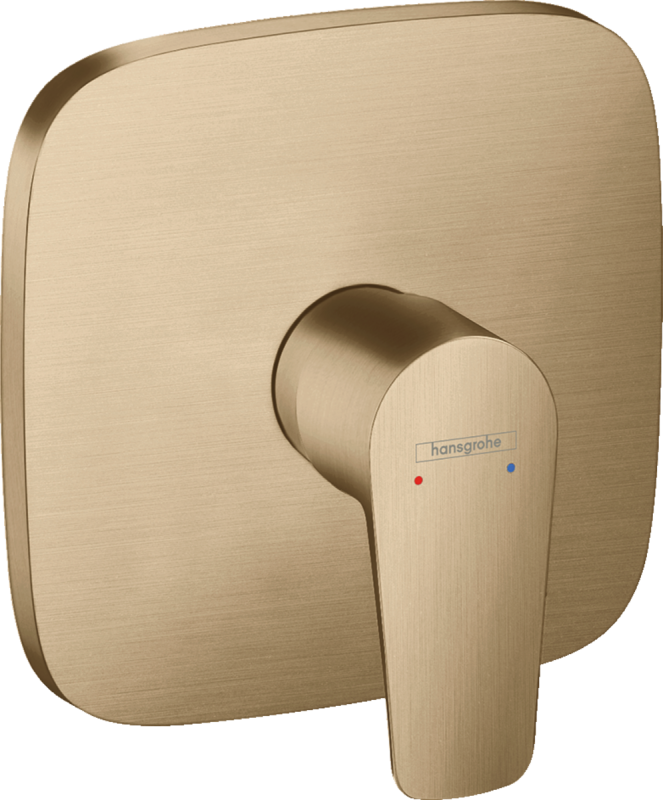 Изображение товара Смеситель для душа Hansgrohe Talis E бронза шлифованная, скрытый монтаж