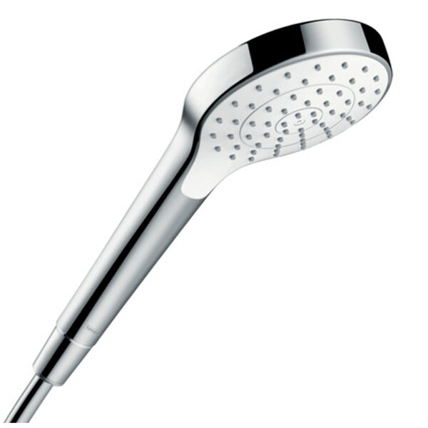 Изображение товара Ручной душ Hansgrohe Verso Select 1 jet 26638400 хром современная душевая лейка Изображение товара Ручной душ Hansgrohe Verso Select 1 jet 26638400 хром современная душевая лейка
