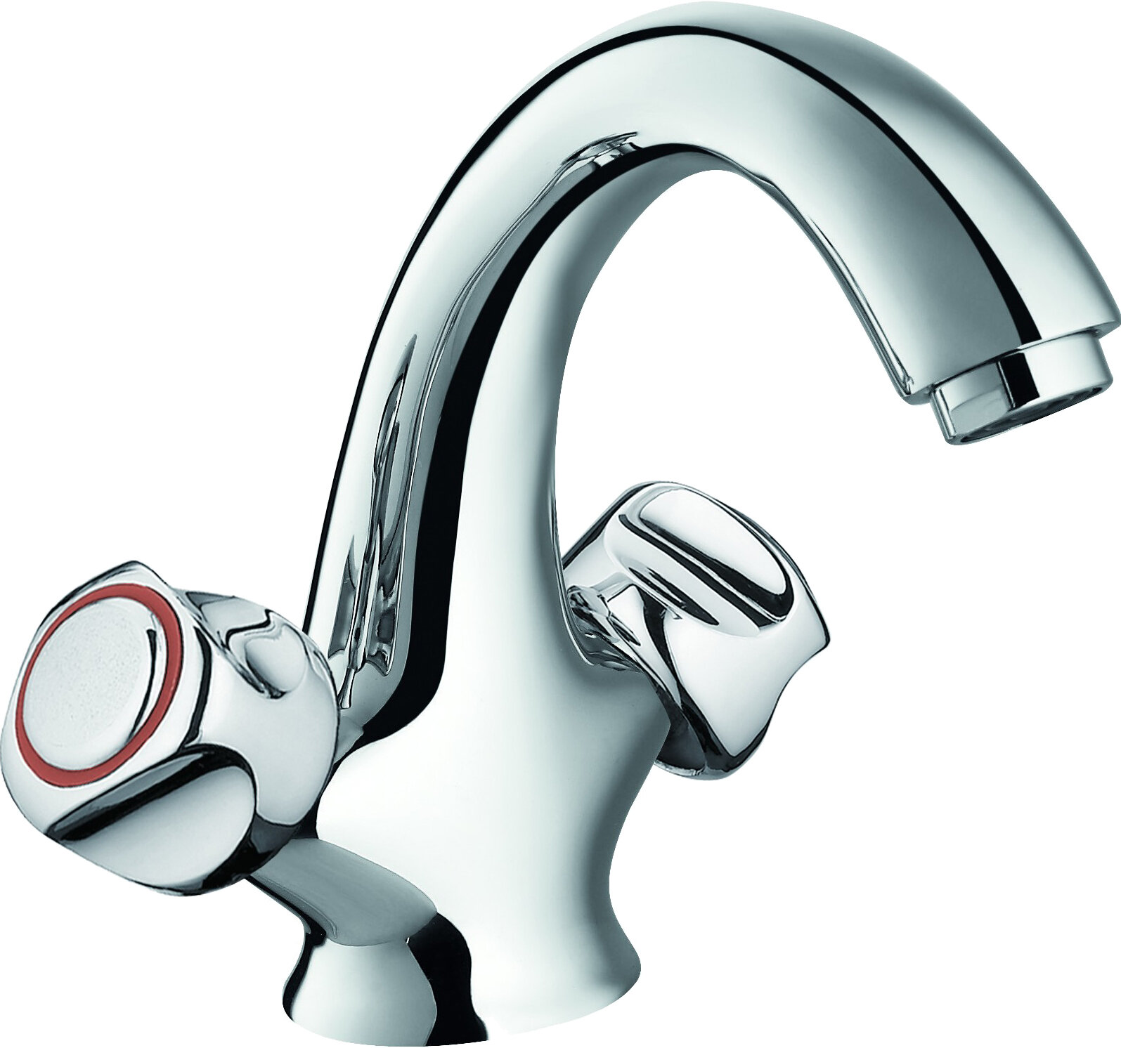 Изображение товара Смеситель для раковины Orange Classic R M73-021cr хром двухвентильный Германия