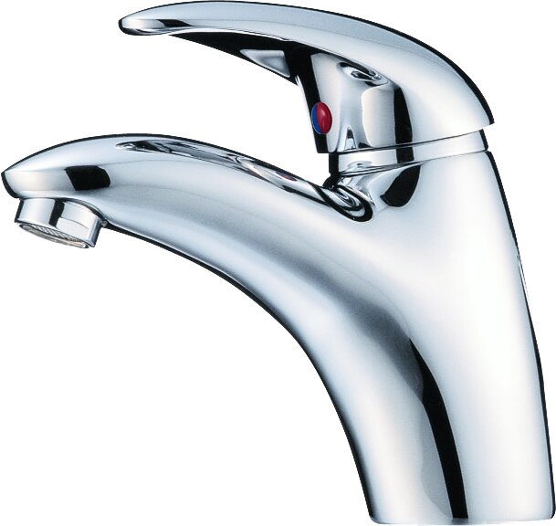 Изображение товара Смеситель Orange Oscar M56-021cr для раковины с оригинальной формой и хромированным покрытием