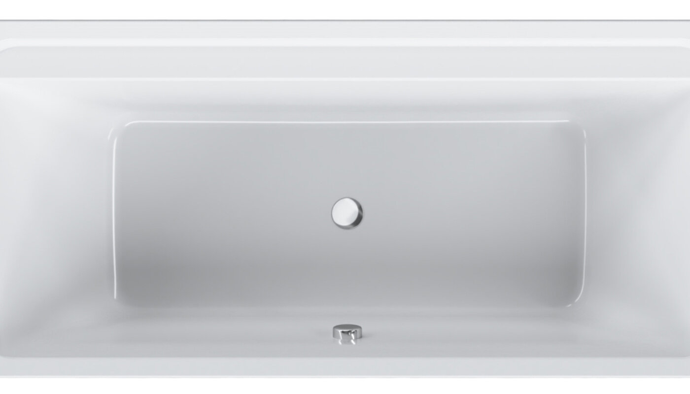 Изображение товара Акриловая ванна Am.Pm Inspire 2.0 W52A 180x80 см с белым цветом и стандартным дизайном