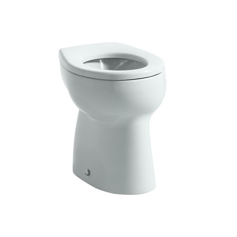 Изображение товара Приставной унитаз Laufen Florakids с горизонтальным выпуском поворотный белый