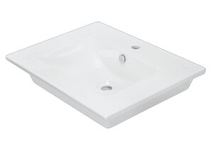 Изображение товара Раковина для тумбы Sanita Luxe Quadro WB.FN/Quadro/60-C/WHT.G/S1 60