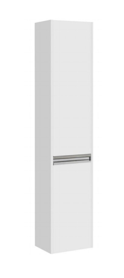 Изображение товара Подвесной пенал для ванной Акватон Лондри 34 см 2 двери белый глянцевый