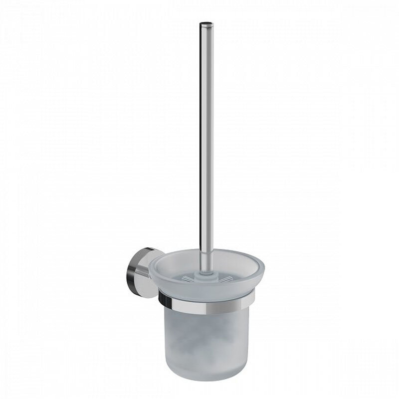 Изображение товара Ершик для унитаза Iddis Sena SENSSG0i47 настенный хром стекло латунь