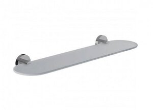 Изображение товара Стеклянная настенная полка Iddis Sena SENSSG0i44 52x5.3x14 см хром холодное стекло