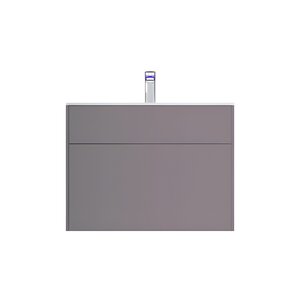 Изображение товара Тумба под раковину Am.Pm Inspire 2.0 M50AFHX0803EGM подвесная 80 см, 3 ящика, цвет элегантный серый, матовый