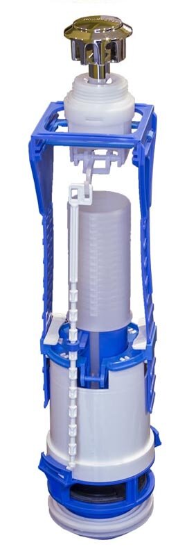 Изображение товара Смывной механизм Winkiel E404 двойной смыв 3/6 л хром Польша