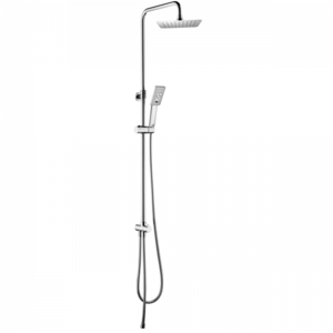 Изображение товара Душевая система Omnires TORONTO SYSTORONTOCR, верхний душ, лейка, хром, 3 режима струи