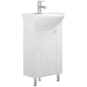 Изображение товара Тумба под раковину Corozo Орфей 45 SD-00000384, 45 см, напольная, белая