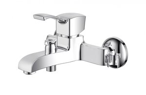 Изображение товара Смеситель DQ Rhein Bach DA1473201 для ванны и душа, с душевым гарнитуром, хром