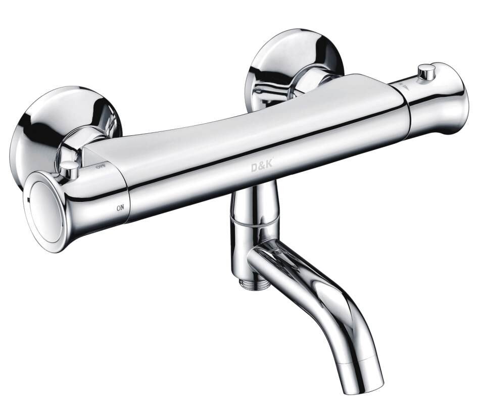 Изображение товара Термостатический смеситель D&K Bayern Potsdam для ванны и душа, хром