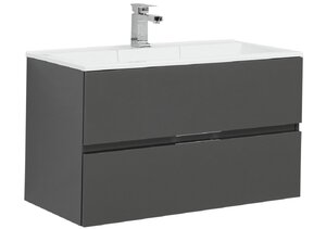 Изображение товара Тумба под раковину Aquanet Алвита 90 240111, цвет серый антрацит