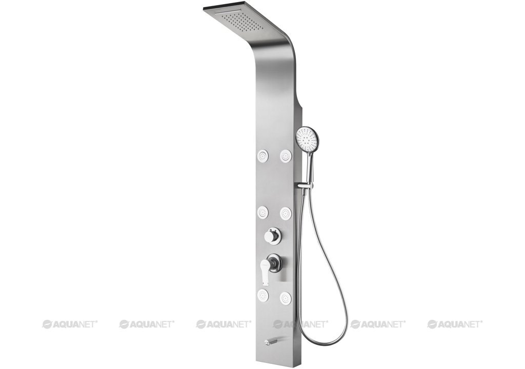 Изображение товара Душевая панель Aquanet Galaxy Matt AP40-02, 00237437, хром матовый