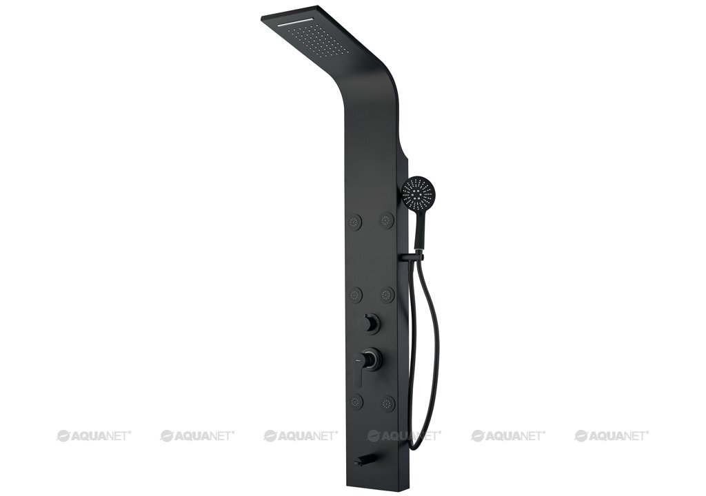 Изображение товара Душевая панель Aquanet Galaxy Black AP40-05, 00237440, черная
