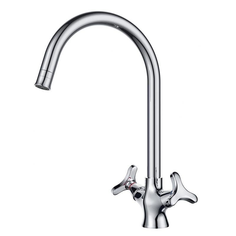 Изображение товара Смеситель D&K Hessen DA1382441 Goethe для кухни, хром