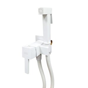 Изображение товара Гигиенический душ Webert Pegaso PE870303740 со смесителем белый Италия