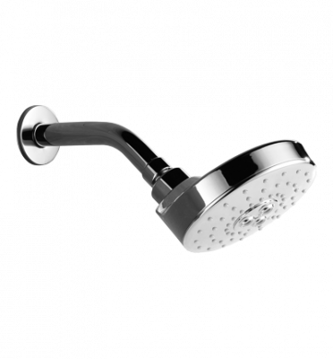 Изображение товара Верхний душ Omnires Douglas DOUGLAS-WCR круглый D 12.5 см, 2 режима струи, с держателем, хром