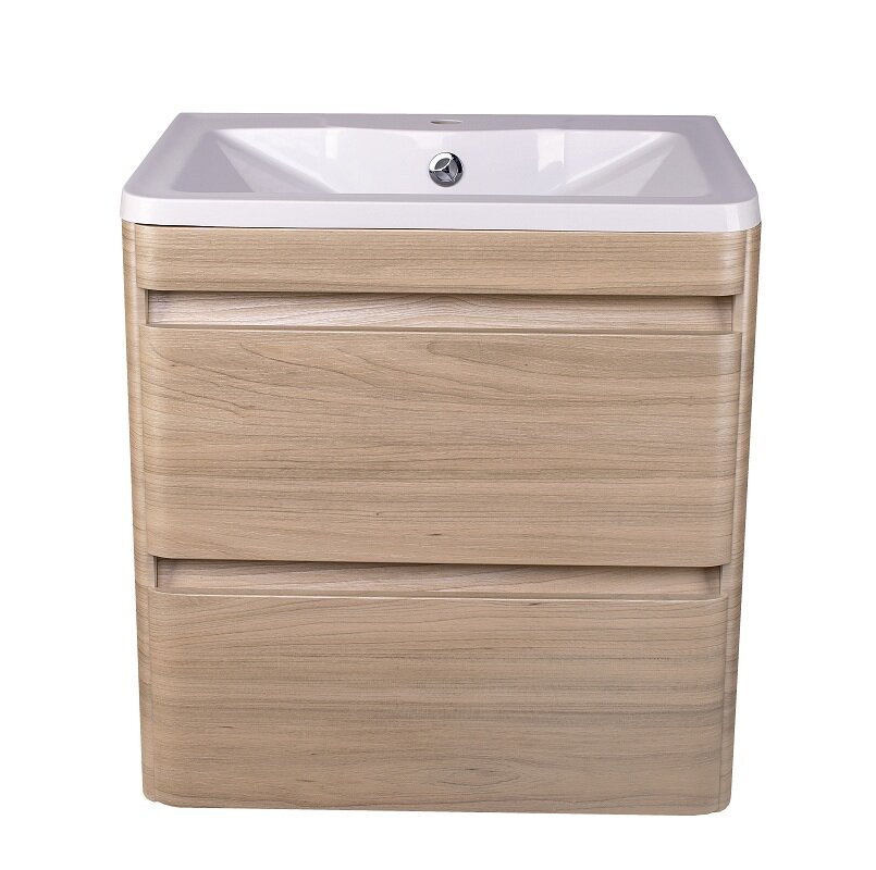 Изображение товара Тумба под раковину Style Line Атлантика 60 см подвесная ясень перламутр