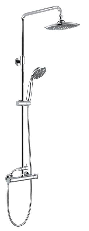 Изображение товара Душевая система D&K Bayern Potsdam с термостатом хром Германия