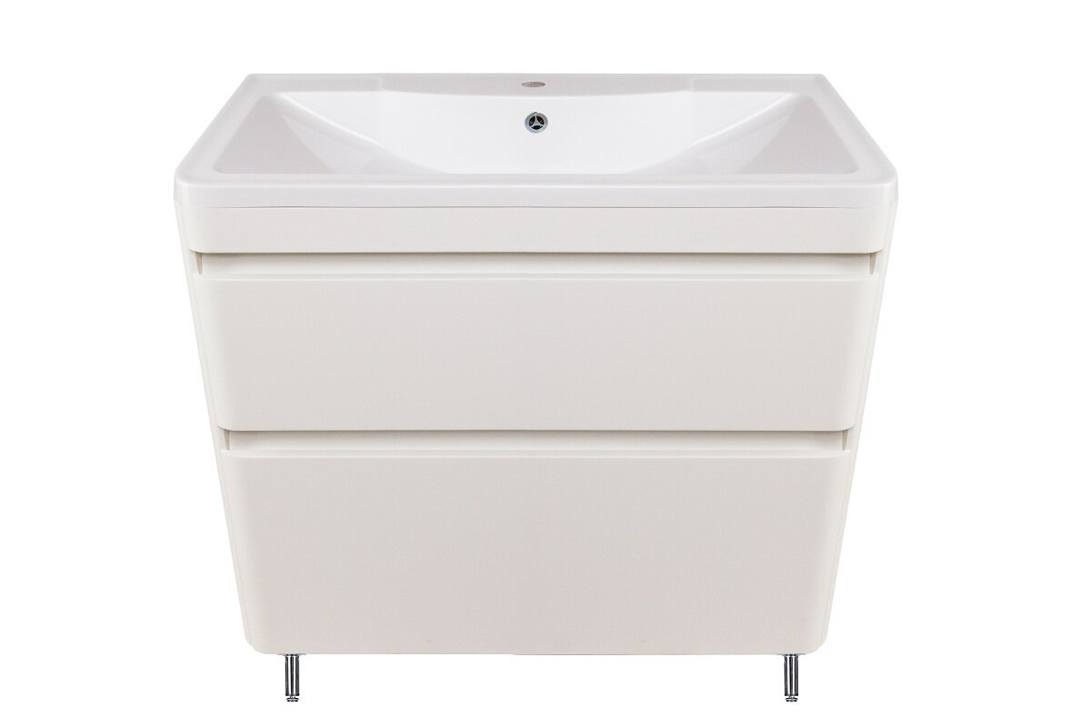 Изображение товара Тумба под раковину Style Line Атлантика 90 см белая антискрейч