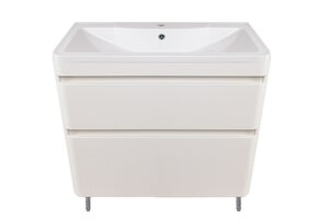 Изображение товара Тумба под раковину Style Line Атлантика 90 см белая антискрейч