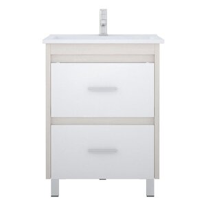Изображение товара Тумба под раковину Corozo Верона 65 SD-00000310, 65 см, напольная, белая