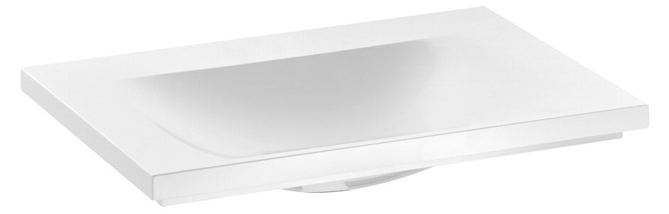 Изображение товара Раковина Keuco Royal Reflex 34051 316500 белая угловая 65х49 см искусственный камень