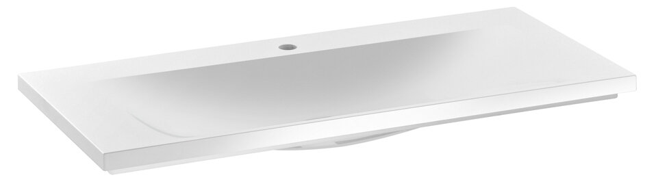 Изображение товара Раковина Keuco Royal Reflex 34071 311001 100x49 см угловая из искусственного камня