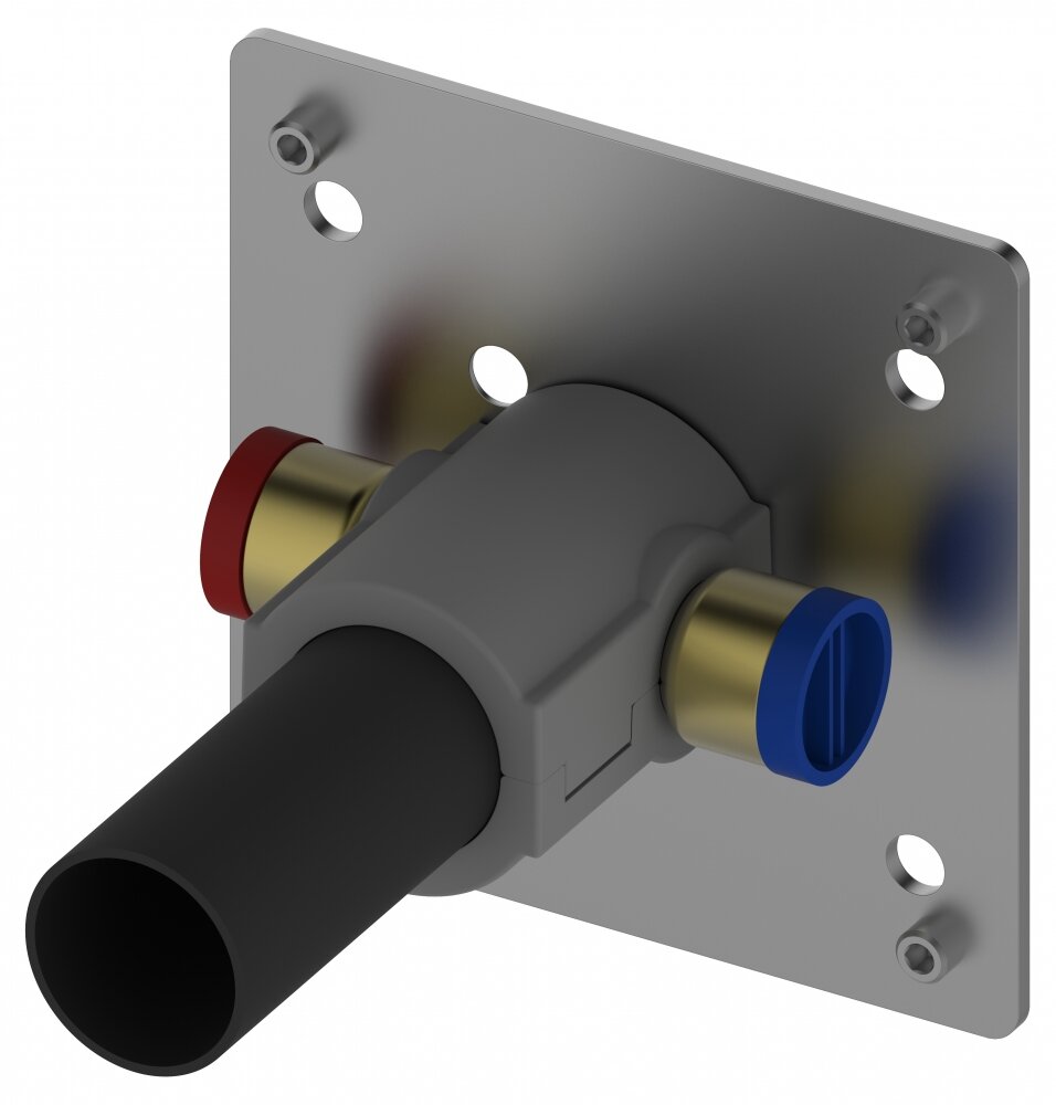 Изображение товара Внутренний блок Keuco 59916 000075 для встройки в стену 70-100 мм немецкое качество