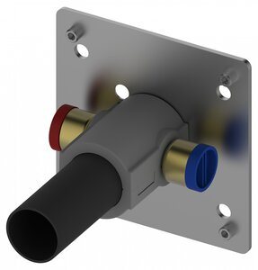 Изображение товара Внутренняя часть Keuco 59916 000075 для встройки в стену 70-100 мм