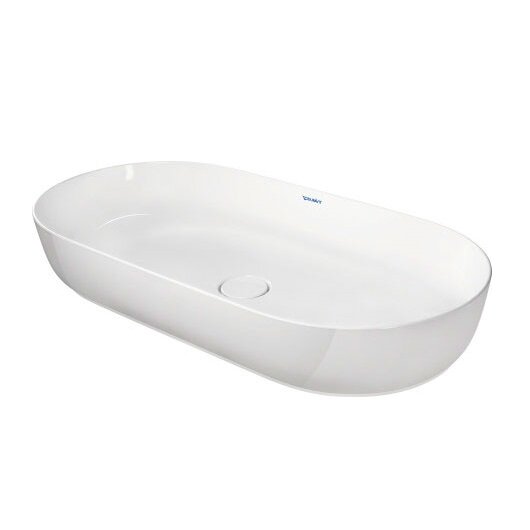 Изображение товара Раковина накладная Duravit Luv 0379800000, 80 х 40 см, белая Изображение товара Раковина накладная Duravit Luv 0379800000, 80 х 40 см, белая