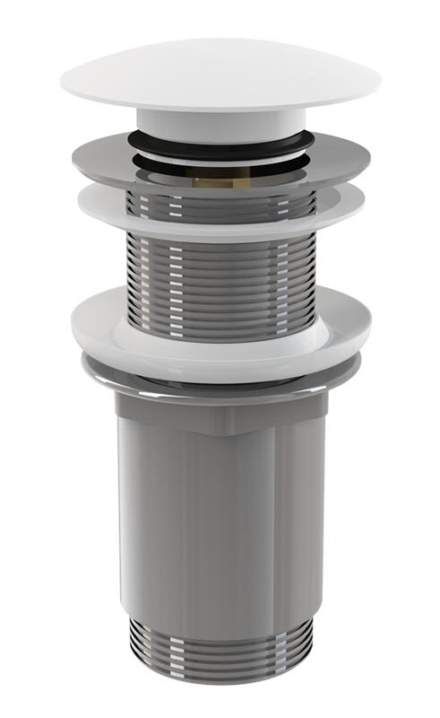 Изображение товара Донный клапан AlcaPlast A 395 B без перелива белый для раковин