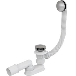 Изображение товара Слив-перелив для ванны AlcaPlast A504KM с click/clack хром Чехия