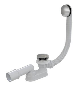 Изображение товара Слив-перелив AlcaPlast A507KM click/clack хром для ванной