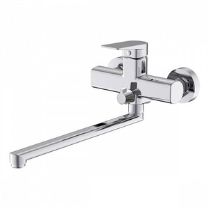 Изображение товара Смеситель Iddis Bridge BRDSB02i10WA для ванны и душа, излив длинный, хром