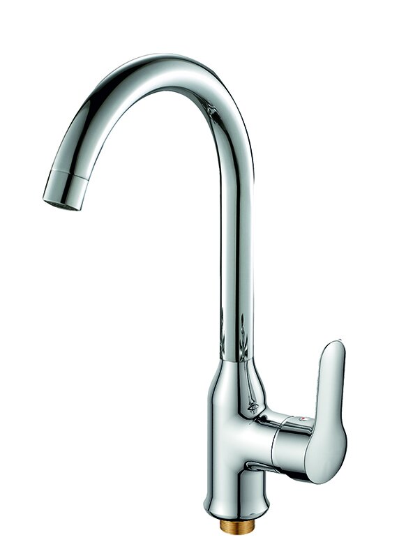 Изображение товара Смеситель для кухни Rush Crete CR3535-23 высокий хром однорычажный Россия