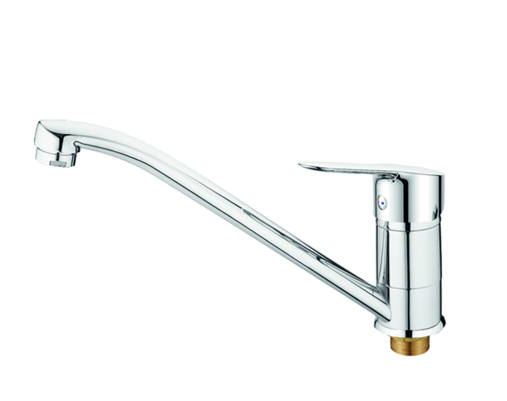 Изображение товара Смеситель для кухни Rush Crete CR3535-26 хром однорычажный поворотный