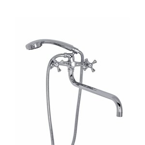 Изображение товара Смеситель для ванны и душа Orange Classic M71-221cr с поворотным изливом и комплектом душа