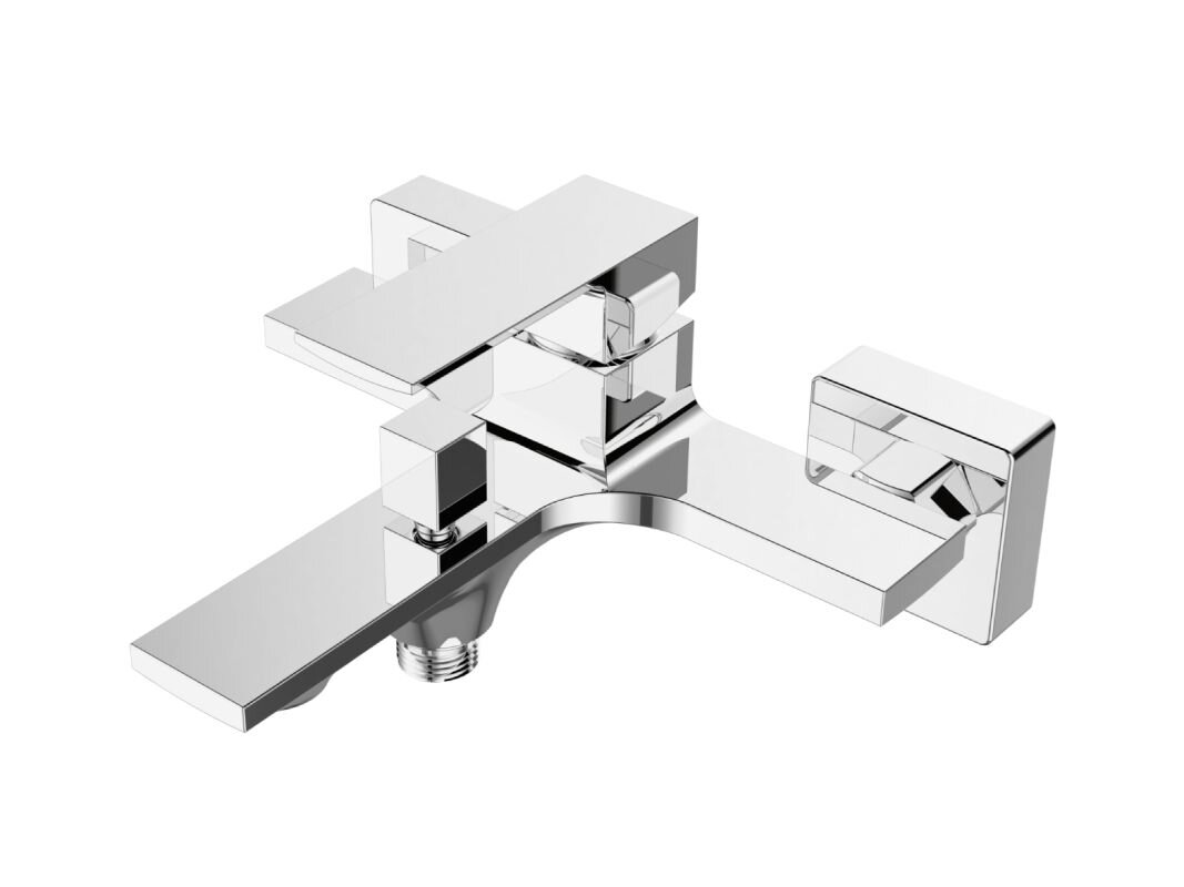 Изображение товара Смеситель Orange Lutz для ванны и душа, хром, M04-100cr