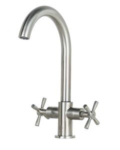 Изображение товара Смеситель Orange Mia для кухонной мойки, никель матовый, M34-821Ni