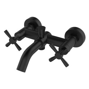 Изображение товара Смеситель Orange Mia для ванны и душа, черный матовый, M34-100B